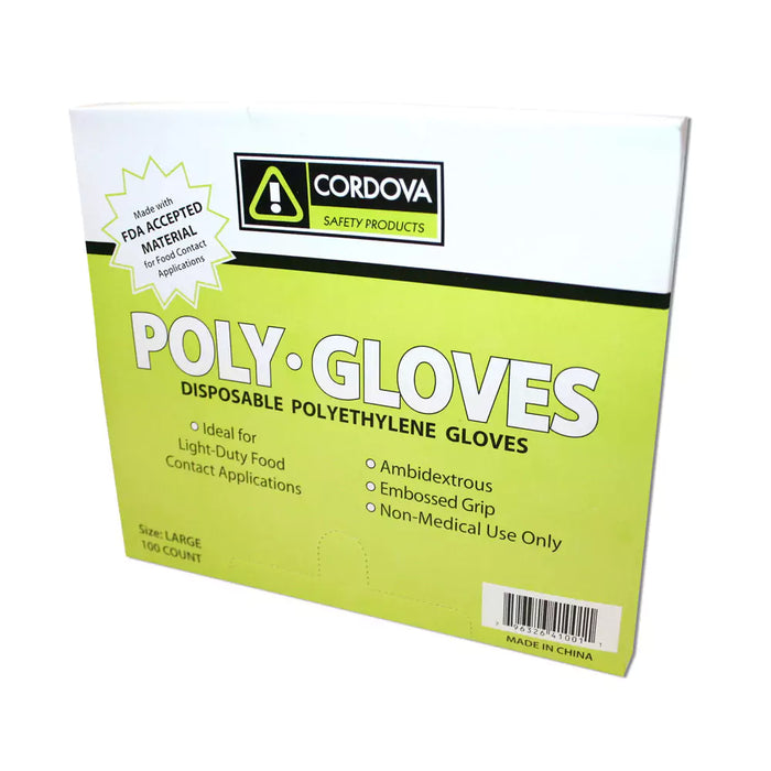 Cordova Safety High-Density Disposable Gloves - 4102L