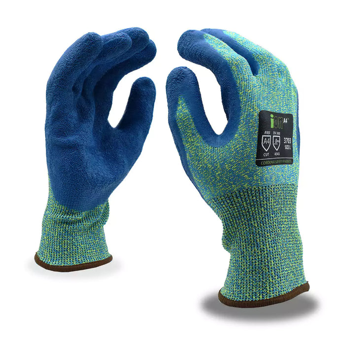 Cordova Safety ION A4 Cut Resistant Gloves - 13-Gauge ANSI Cut Level A4 - 3703