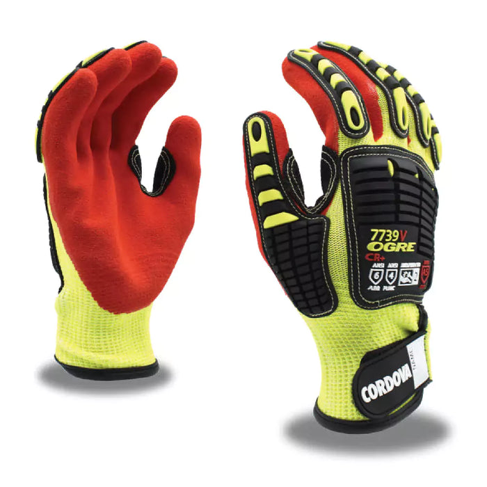 Cordova Safety Ogre CR+ Cut Resistant Gloves - 13-Gauge ANSI Cut Level A5 - 7739V