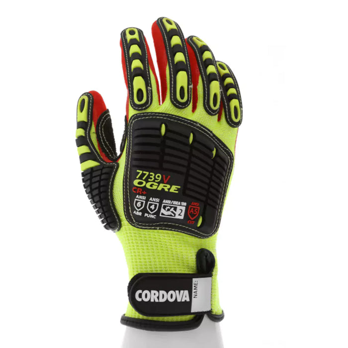 Cordova Safety Ogre CR+ Cut Resistant Gloves - 13-Gauge ANSI Cut Level A5 - 7739V