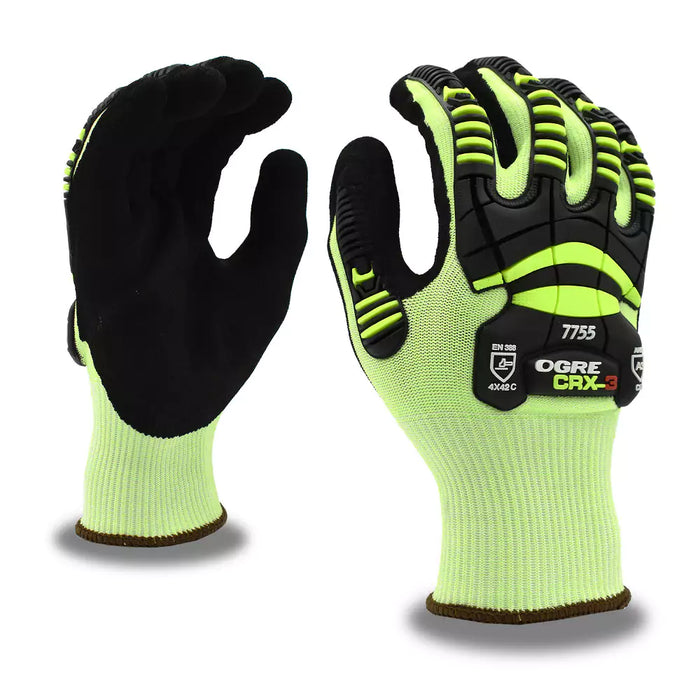 Cordova Safety Ogre CRX-3 Cut Resistant Gloves - 15-Gauge ANSI Cut Level A3 - 7755