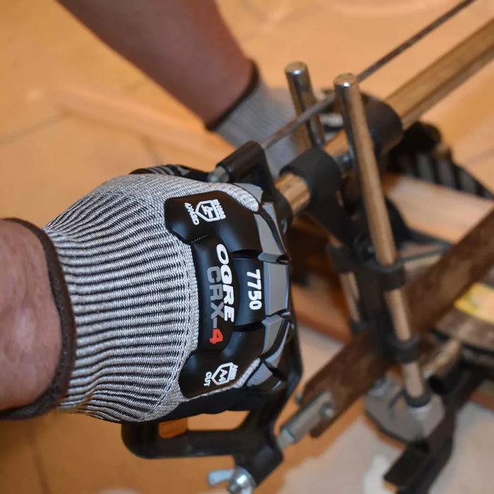 Cordova Safety Ogre CRX-4 Cut Resistant Gloves - 13-Gauge ANSI Cut Level A4 - 7750