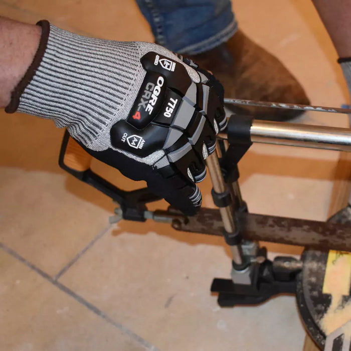 Cordova Safety Ogre CRX-4 Cut Resistant Gloves - 13-Gauge ANSI Cut Level A4 - 7750