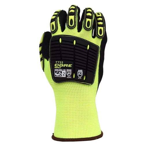 7735 Rhs Durable Oil and Gas Work Gloves for Safety, Grip, Impact Protection ...