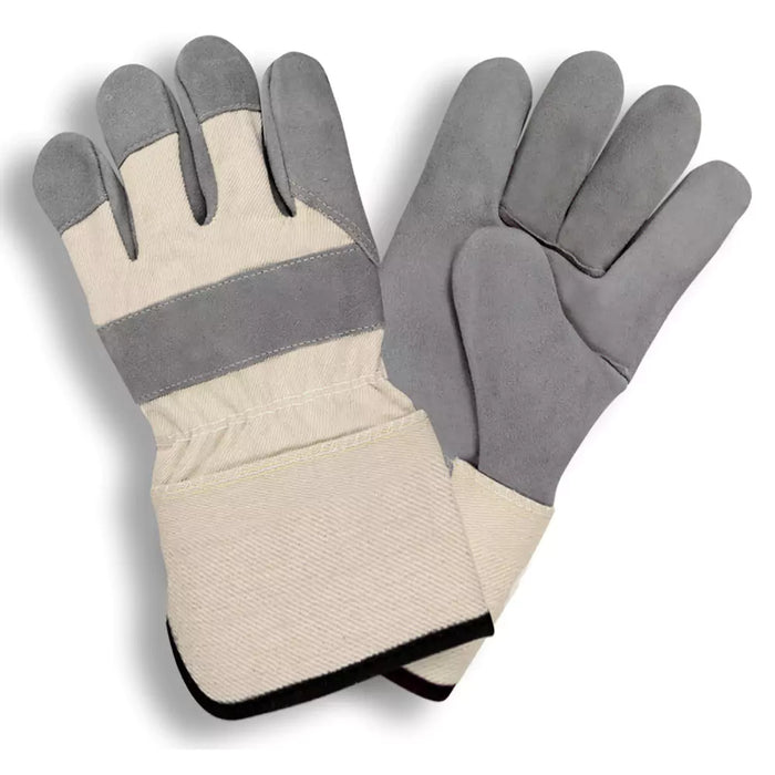Cordova Safety Premium Leather Palm Gloves - 12 Pcs Pack - 7510A