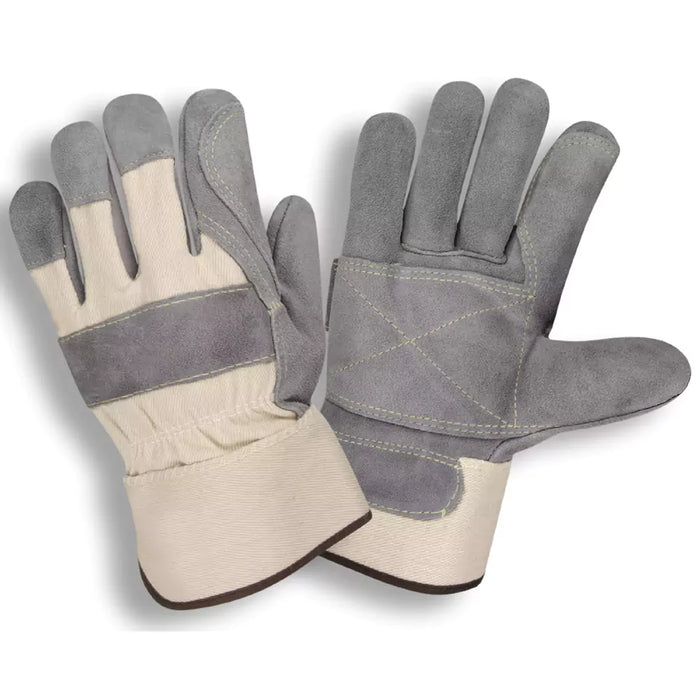 Cordova Safety Premium Leather Palm Gloves - 12 Pcs Pack - 7540A