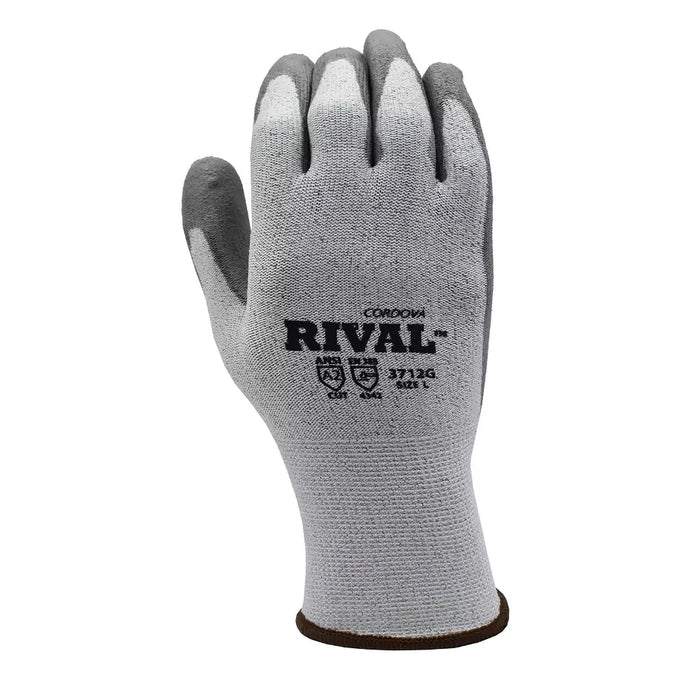 Cordova® Safety Rival Cut Resistant Gloves - 13-Gauge ANSI Cut Level A2 - 3712G
