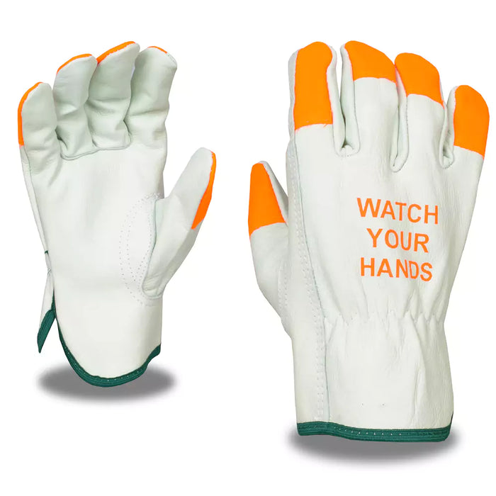 Cordova Safety Self-Extinguishing  Leather Drivers Gloves - 8216WYH