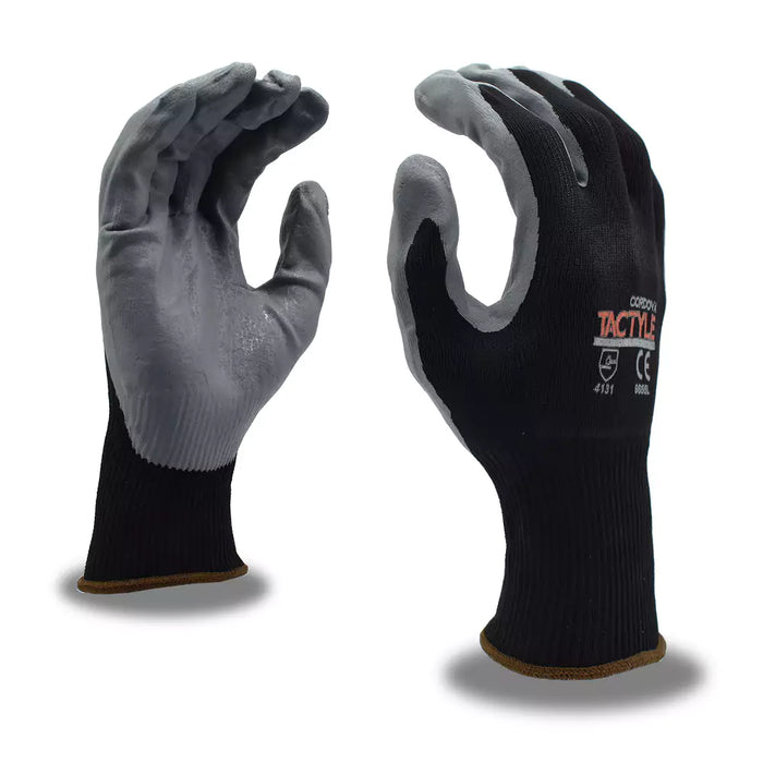 Cordova Safety Tactyle Grip Gloves - 13-Gauge - 6655