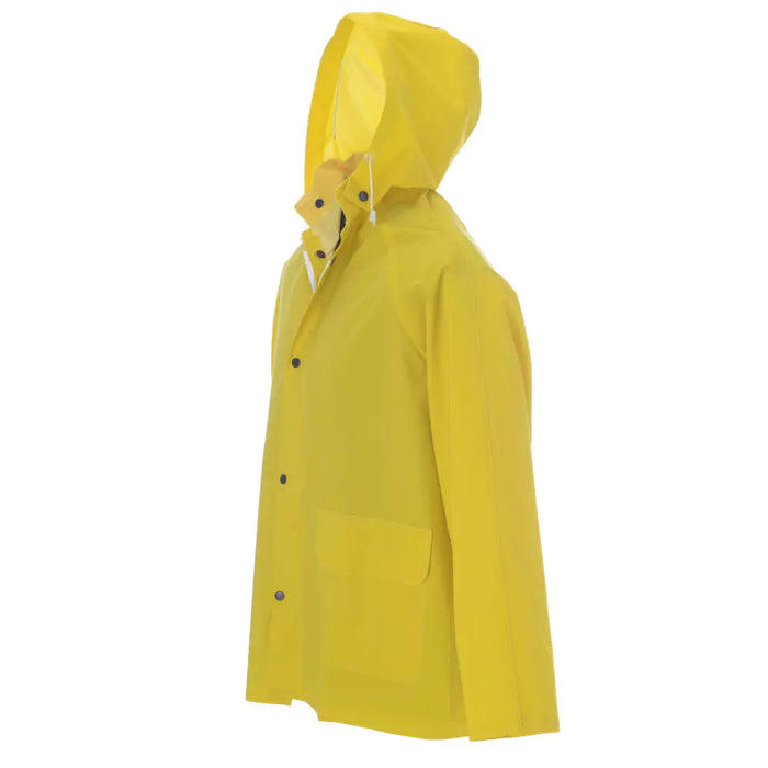 Cordova StormFront™ Yellow .35 mm PVC/Polyester 2-Piece Rain Jacket Detachable Hood - RJ352Y