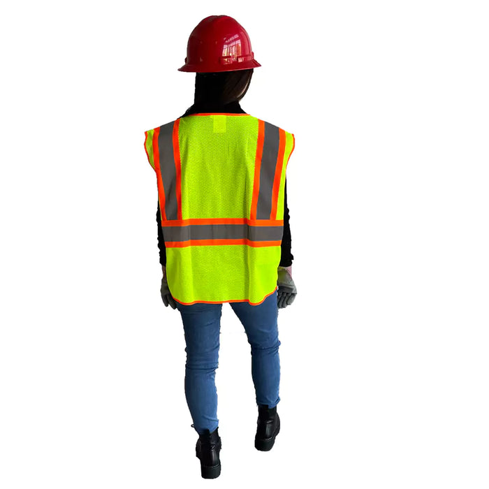 Cordova Type R Class 2 Mesh Safety Vest with One Inside Chest Pocket – VZ25