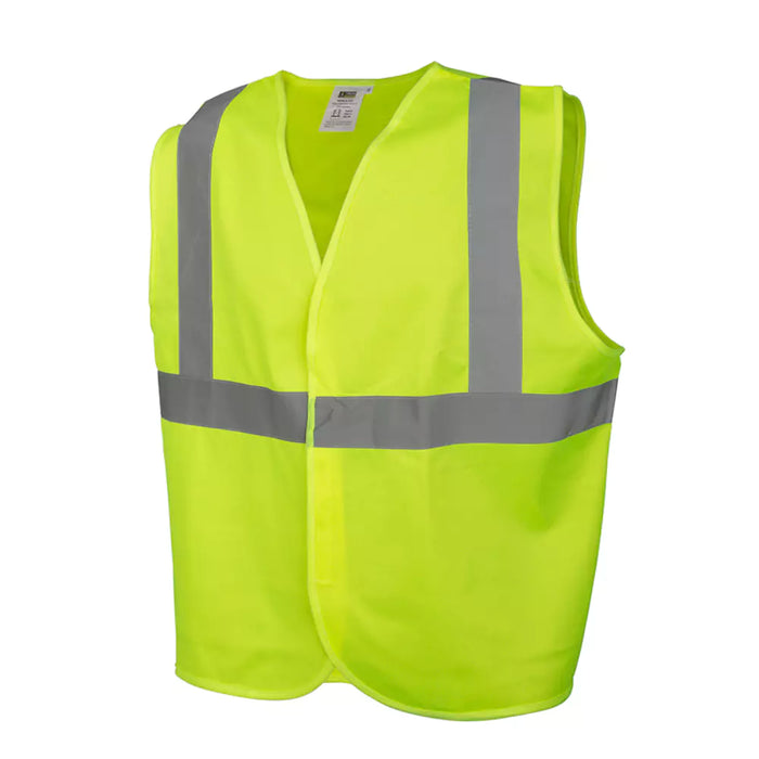 Cordova® Solid High Visibility Safety Vest - Hook & Loop Closure - ANSI Type R Class 2  – V22