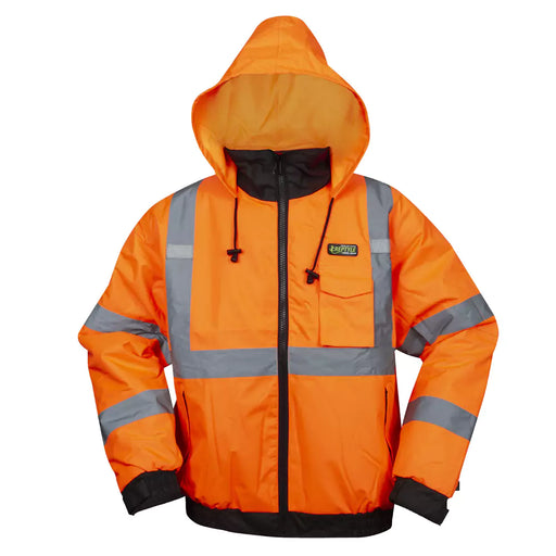 Cordova Reptyle Bomber Quilted Hi Vis Jacket - Zipper Closure Type R Class 3  J22