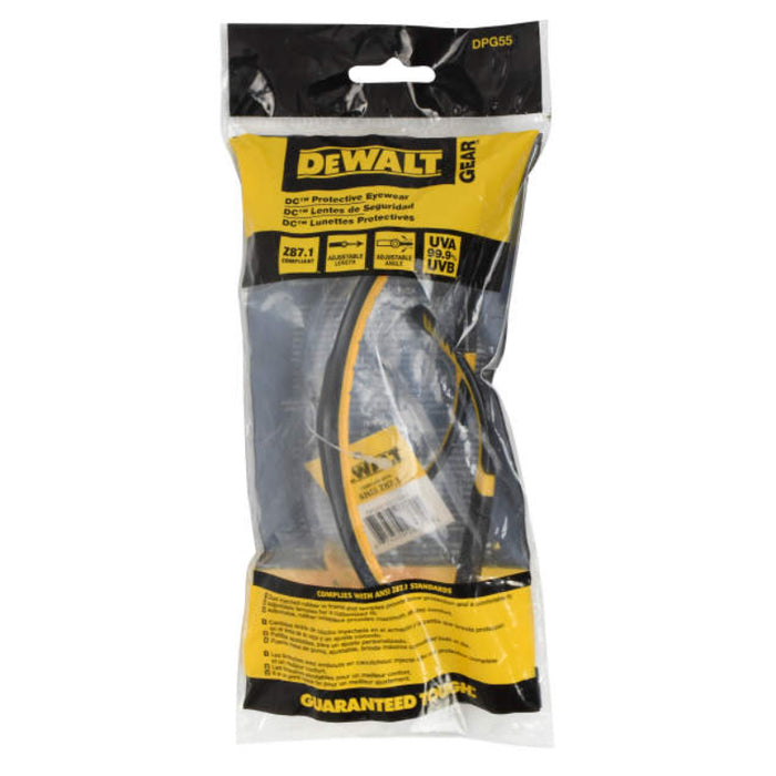 DEWALT® DC™ Protective Polycarbonate Impact Resistant Safety Glasses - Clear Lens - DPG55