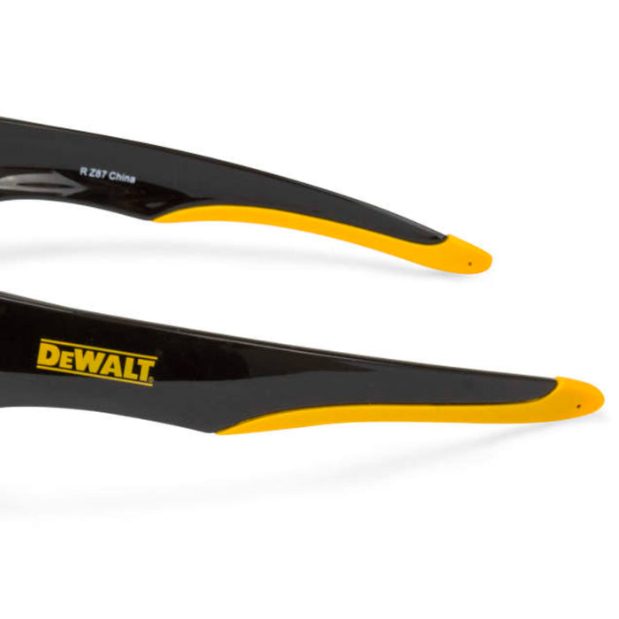 DEWALT® Dominator™ Full Frame UV Protected Safety Glasses - Yellow Mirror Lens - DPG94