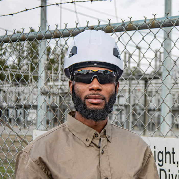 DEWALT® Lightweight Chisel® Protective Safety Glasses - Smoke Lens - DPG110