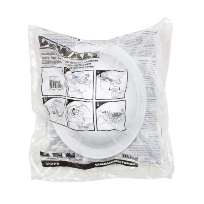 DEWALT® Lightweight Full Brim Hard Hat - ANSI Class G & E - Type 1 - White -DPG11FB