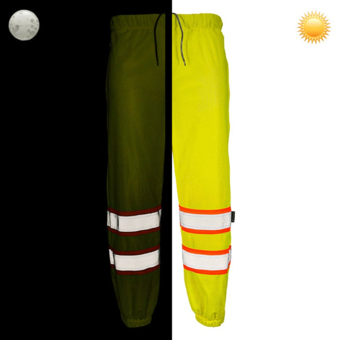 DOME75® DYNAMIC Series ANSI Class E Hi-Vis Contrast Mesh Over Pants - DBP2453