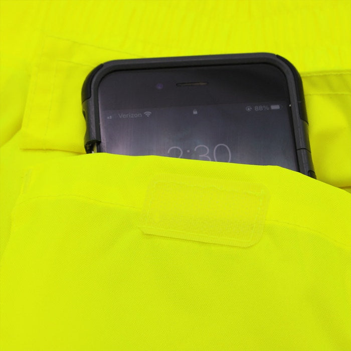 DOME75®  DYNAMIC Series ANSI Class E Hi-Vis Black Bottom Thermal Winter Pant - DBP3752