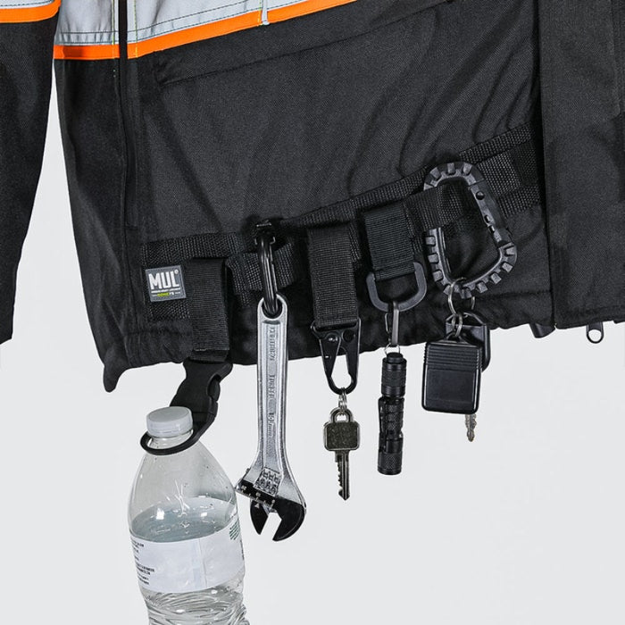 DOME75® DYNAMIC Series Hi-Vis ANSI Class 3 Black Bottom Thermal Bomber Jacket - DJB3832