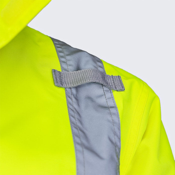 DOME75® DYNAMIC Series Hi-Vis ANSI Class 3 Black Bottom Thermal Bomber Jacket - DJB3832