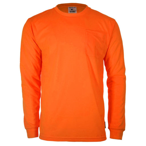 DOME75® DYNAMIC SERIES High Visibility Viz-Dri Long Sleeve Safety Shirt - DSL1401