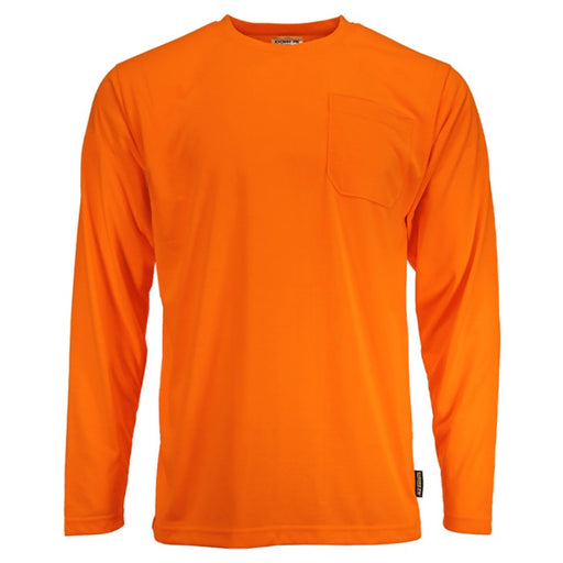 DOME75® DYNAMIC SERIES High Visibility Viz-Tuff Long Sleeve Moisture Wicking Safety Shirt - DSL2601