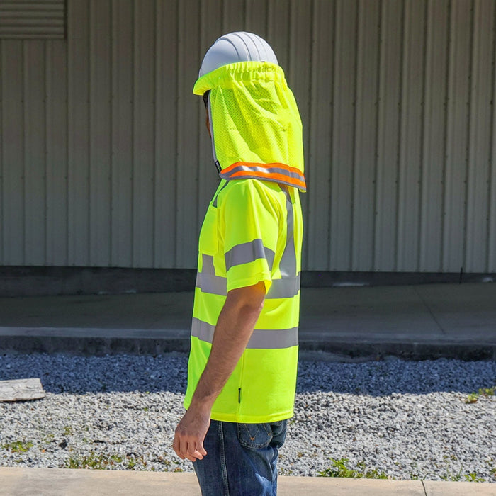 DOME75® DYNAMIC Series Mesh Contrast Hard Hat Sun Shade - DNS743