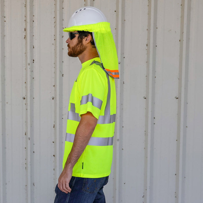 DOME75® DYNAMIC Series Mesh Contrast Hard Hat Sun Shade - DNS743