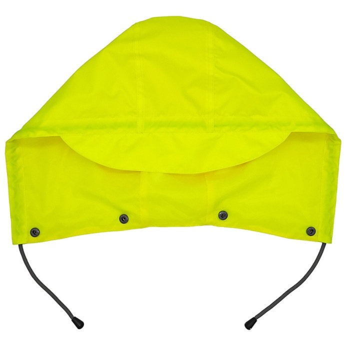 DOME75® DYNAMIC Series Rain Tamer ANSI Class 3 Black Bottom Rain Trench Coat - DRT3432