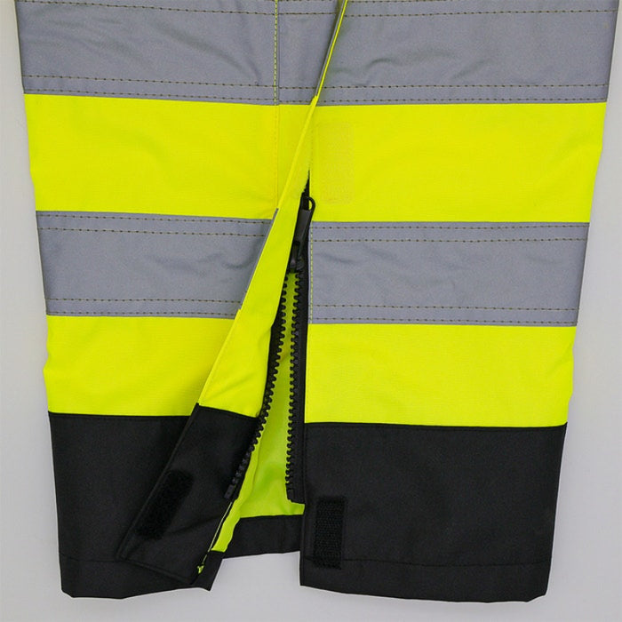 DOME75® DYNAMIC Series Rain Tamer ANSI Class E Black Bottom Rain Bib - DRB3452