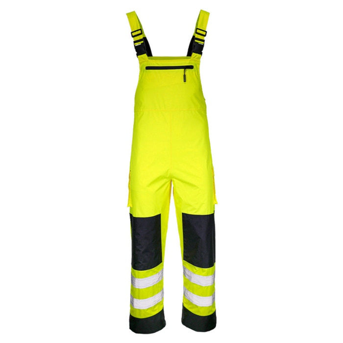 DOME75® DYNAMIC Series Rain Tamer ANSI Class E Black Bottom Rain Bib - DRB3452