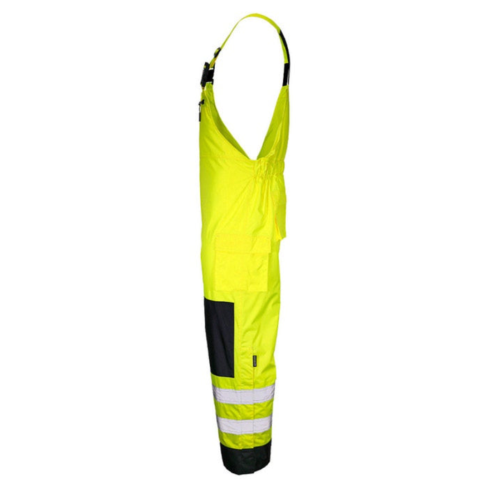 DOME75® DYNAMIC Series Rain Tamer ANSI Class E Black Bottom Rain Bib - DRB3452