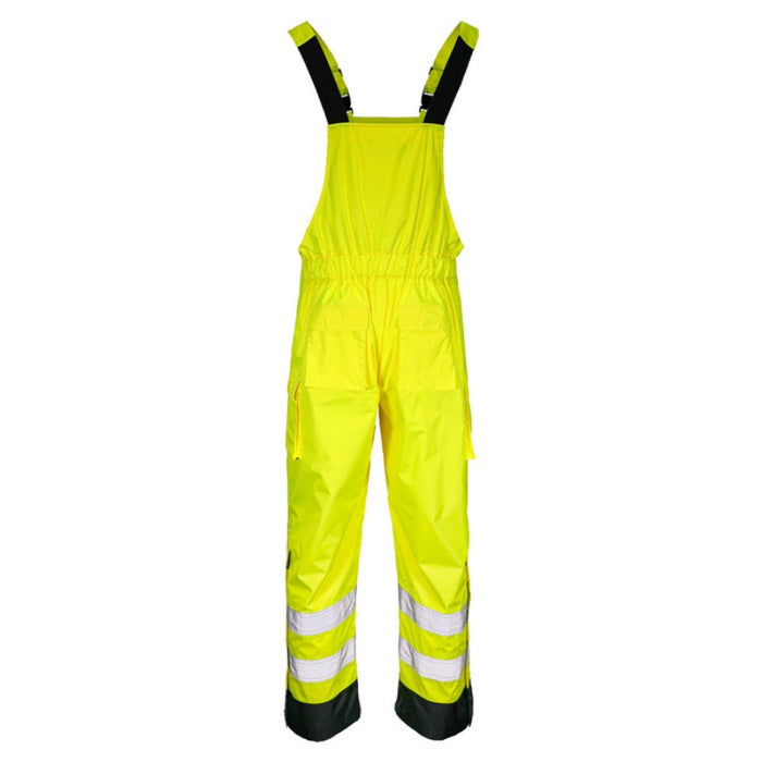 DOME75® DYNAMIC Series Rain Tamer ANSI Class E Black Bottom Rain Bib - DRB3452