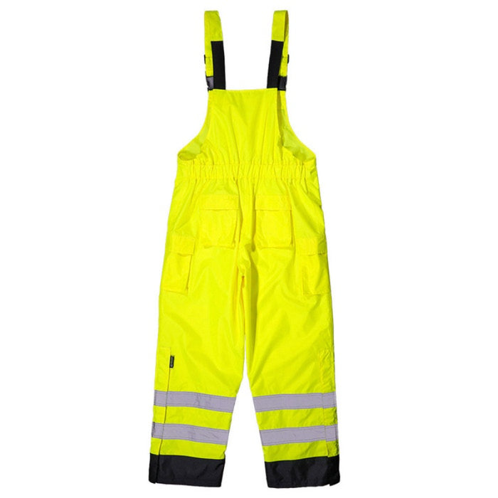DOME75® DYNAMIC Series Rain Tamer ANSI Class E Black Bottom Rain Bib - DRB3452