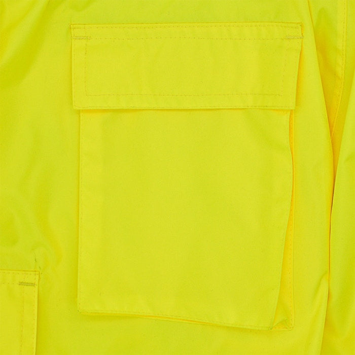 DOME75® DYNAMIC Series Rain Tamer ANSI Class E Black Bottom Rain Bib - DRB3452