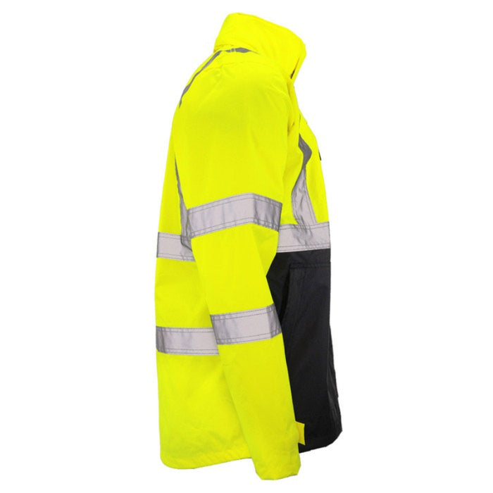 DOME75® DYNAMIC Series Rain Tamer Hi-Vis ANSI Class 3 Rain Jacket - DRC3432