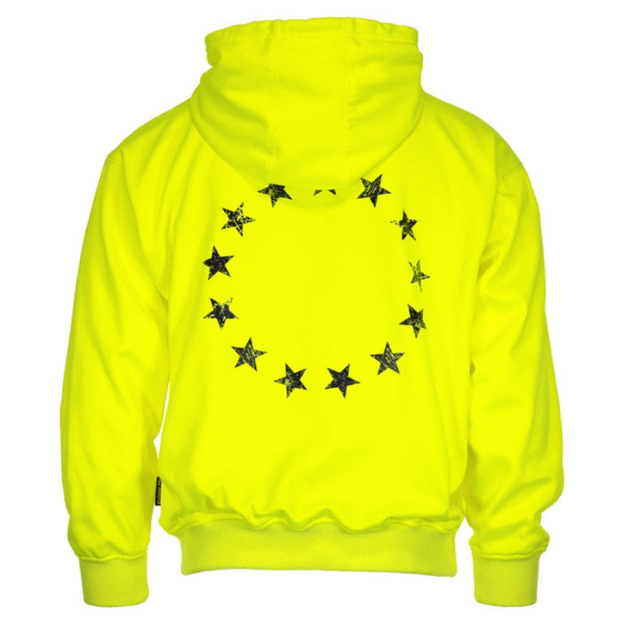 DOME75®  EXIUS Series Betsy Ross Flag Viz-Tuff Fleece Pullover Hoodie - EHP16102A