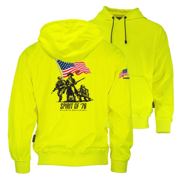 DOME75® EXIUS Series Spirit of '76 Viz-Tuff Pullover Hoodie - EHP26109A