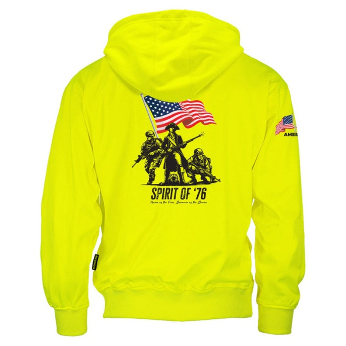 DOME75® EXIUS Series Spirit of '76 Viz-Tuff Pullover Hoodie - EHP26109A