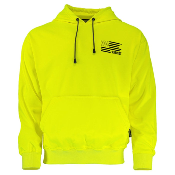 DOME75®  EXIUS Series The Patriot Flag Viz-Tuff Fleece Pullover Hoodie - EHP16106A