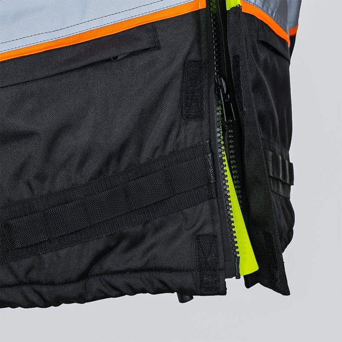 DOME75® OMNI Series Heavy Duty Hi-Vis ANSI Class 3 Black Bottom Thermal Insulated Winter Safety Jacket - OJC7735