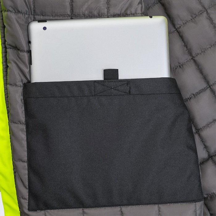 DOME75® OMNI Series Heavy Duty Hi-Vis ANSI Class 3 Black Bottom Thermal Insulated Winter Safety Jacket - OJC7735