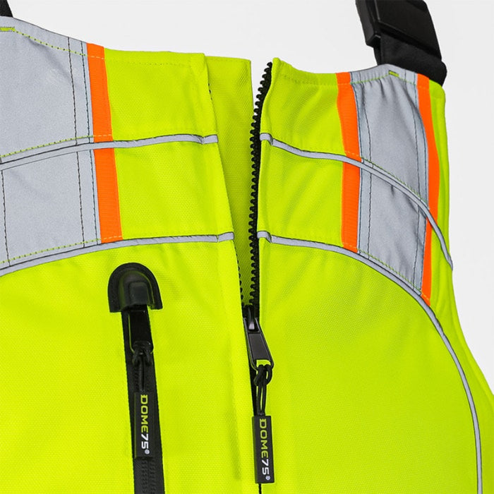 DOME75® OMNI Series Heavy Duty Hi-Vis ANSI Class E Thermal Insulated Winter Bib - OBB7755