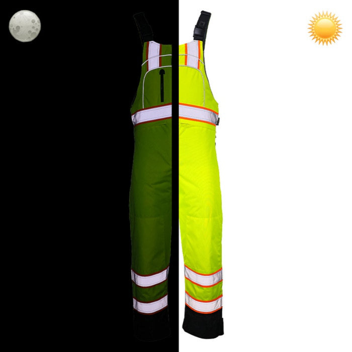 DOME75® OMNI Series Heavy Duty Hi-Vis ANSI Class E Thermal Insulated Winter Bib - OBB7755