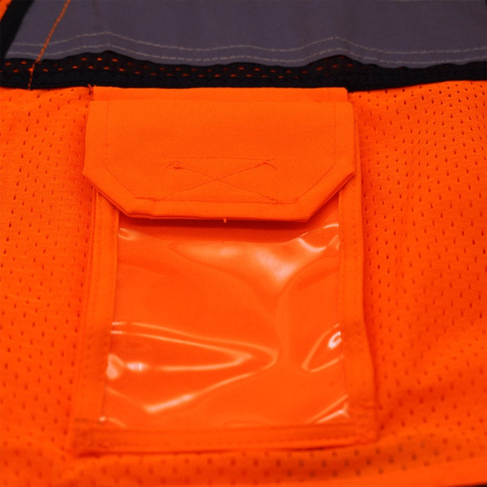 DOME75® OV6100 Hi-Vis ANSI Class 2 Heavy Duty Utility Vest with ProPocket™ - OV6124