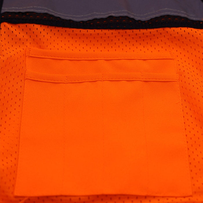 DOME75® OV6100 Hi-Vis ANSI Class 2 Heavy Duty Utility Vest with ProPocket™ - OV6124