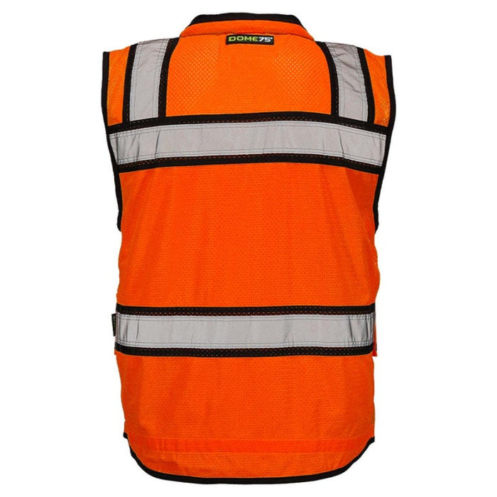 DOME75® OV6100 Hi-Vis ANSI Class 2 Heavy Duty Utility Vest with ProPocket™ - OV6124