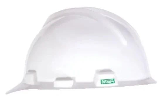 MSA VGard Cap Style Hard Hat 1 Touch Suspension White — Safety