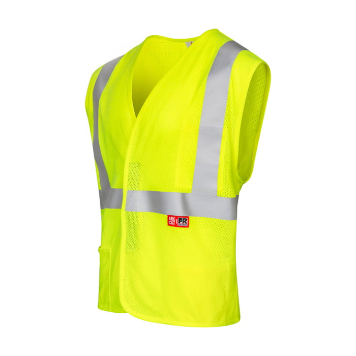 Flamesafe® High Visibility FR Safety Vest -  ANSI Class 2  - SVYVSTC2